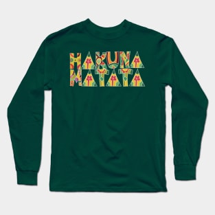 Hakuna Matata Long Sleeve T-Shirt